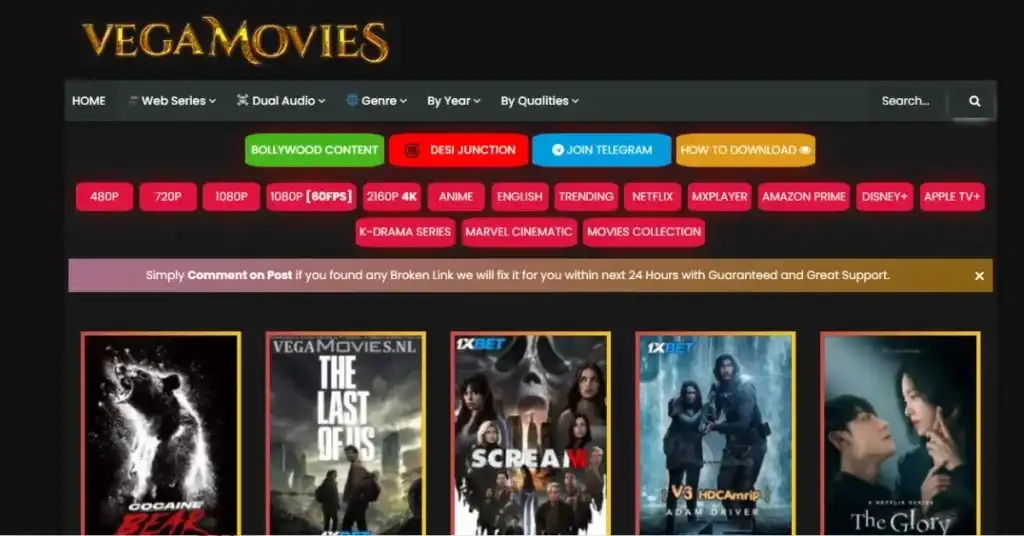 How to Download Movies from Vegamovies